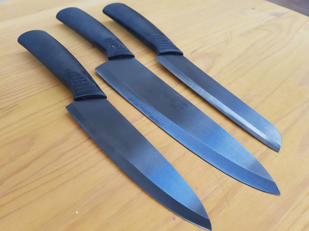 Заточка керамических ножей - важный этап обучения